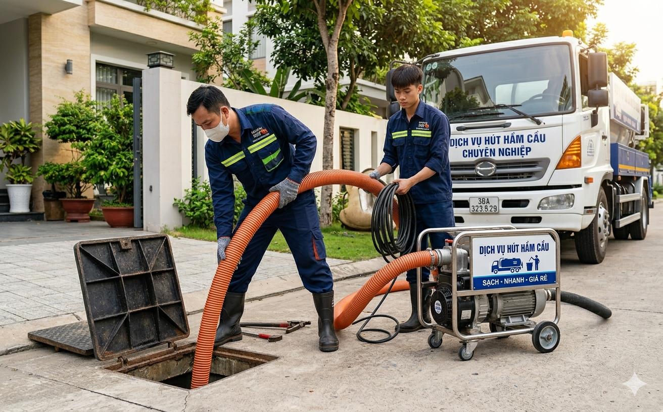 Hút Hầm Cầu Quận 5